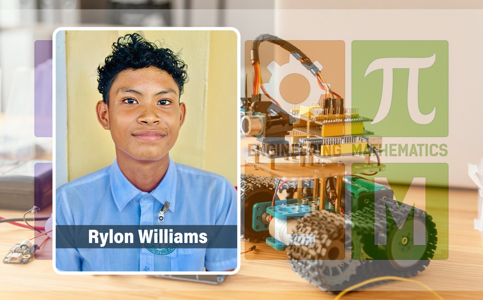 «Robotic Genius» Rylon Williams et ses coéquipiers pour représenter la ...