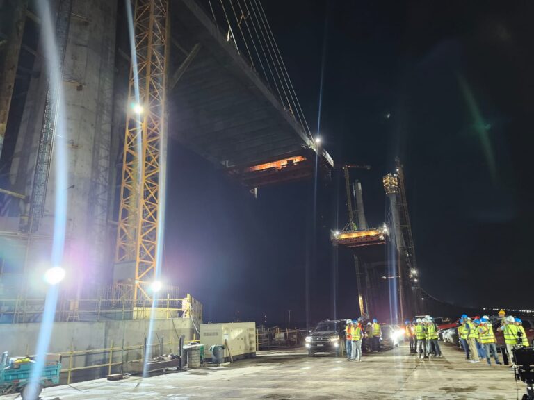 New Demerara River Bridge 90,7% terminé; Sur la bonne voie pour la date limite d'août