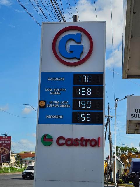 GUYOIL confirme qu&rsquo;il n&rsquo;y a pas d&rsquo;augmentation des prix des carburants dans les stations-service