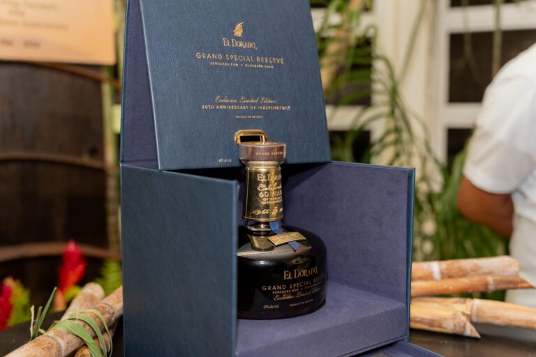 DDL lance le rhum de réserve spéciale El Dorado 60e anniversaire