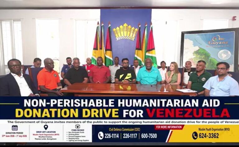 La Guyane mobilise une aide humanitaire pour le Venezuela ; Une troupe GDF sera déployée