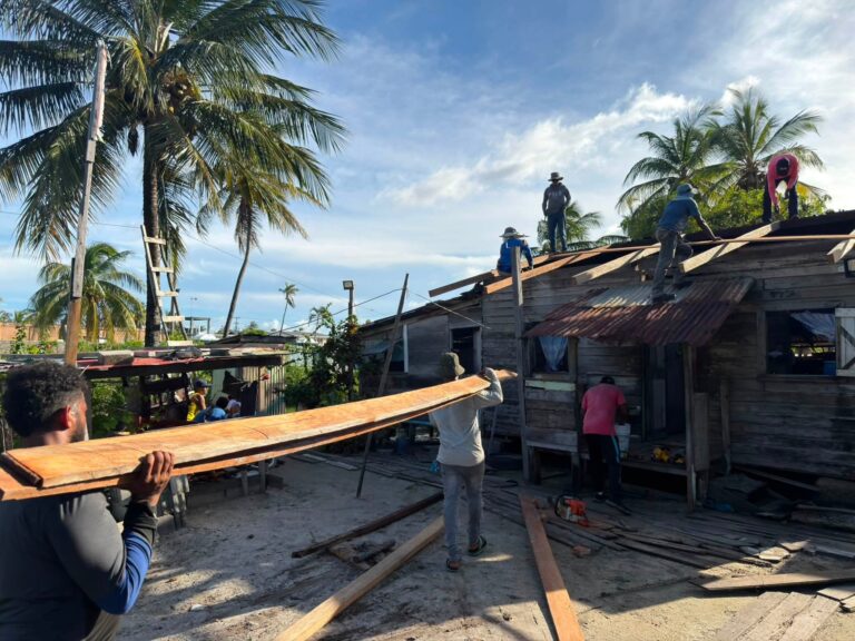 Plus de 130 maisons à Reg. 2 bénéficier d&rsquo;un soulagement après une tempête anormale
