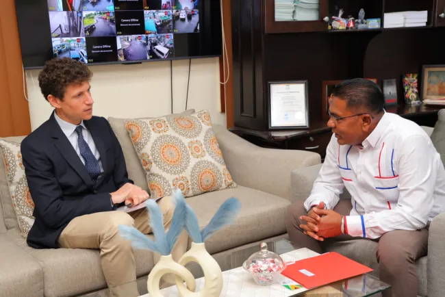 La Guyane et le Royaume-Uni discutent de leur collaboration dans le secteur agricole