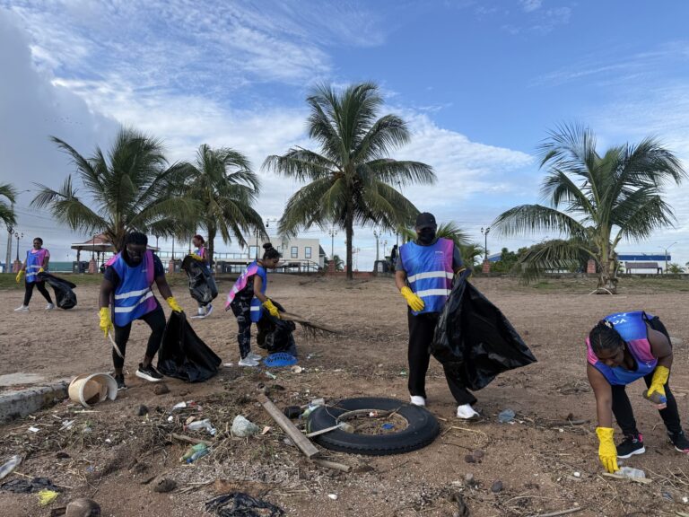One Communications marque le Mois mondial de l&rsquo;environnement avec le nettoyage de la digue de Kingston