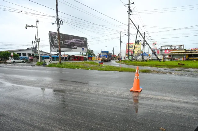 Rond-point pour relier le projet Good Success-Timehri Road et l&rsquo;autoroute Linden/Soesdyke