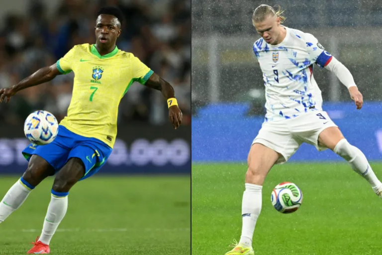 Vinicius et Haaland en tête d&rsquo;affiche de la bataille des poids lourds Brésil-Norvège aujourd&rsquo;hui