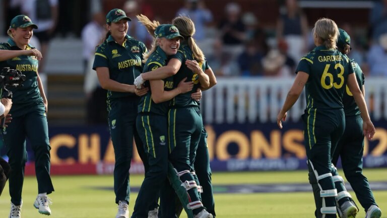 Les espoirs de l&rsquo;Angleterre brisés alors que l&rsquo;Australie remporte la 7e Coupe du monde T20