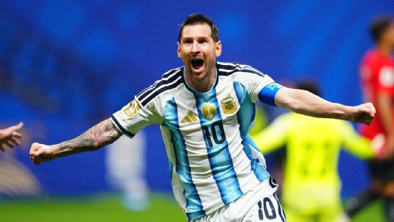 Messi sauve l&rsquo;Argentine lors d&rsquo;un rassemblement historique pour la Coupe du monde contre l&rsquo;Egypte