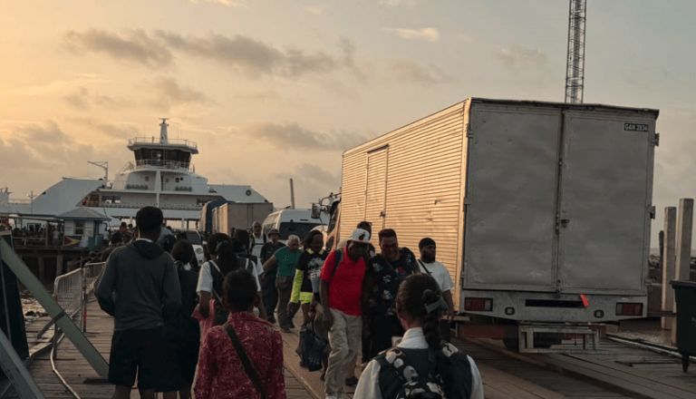 Limite de poids des véhicules de 20 tonnes désormais en vigueur pour le service de ferry Parika/Supenaam