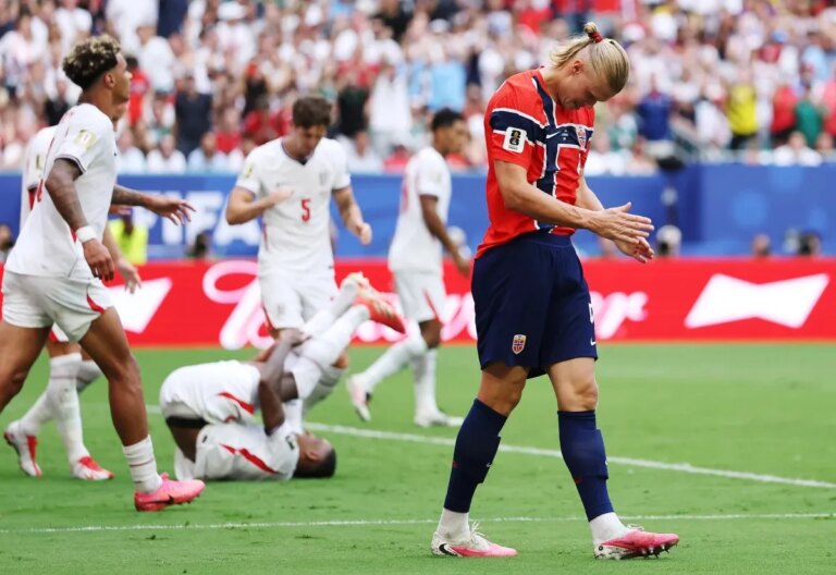 L&rsquo;Angleterre accède aux demi-finales après avoir battu la Norvège 2-1