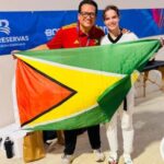 Ceili Peterson remporte le bronze historique pour assurer la première médaille du Guyana aux Jeux du centenaire de l&rsquo;CAC