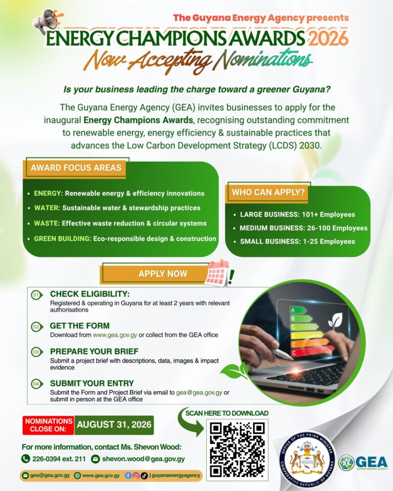 GEA lance les premiers Energy Champions Awards et ouvre les nominations pour les entreprises adoptant des pratiques énergétiques durables