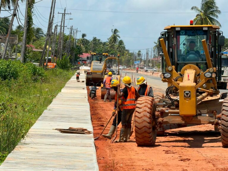 Les travaux avancent sur le projet d&rsquo;agrandissement de la route Palmyra-Moleson Creek