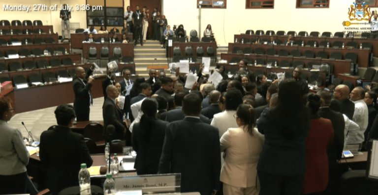 Lettre : perturbations ignobles et protestations de l&rsquo;opposition au Parlement
