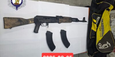 Fusil d&rsquo;assaut AK, deux chargeurs retrouvés à Sophia